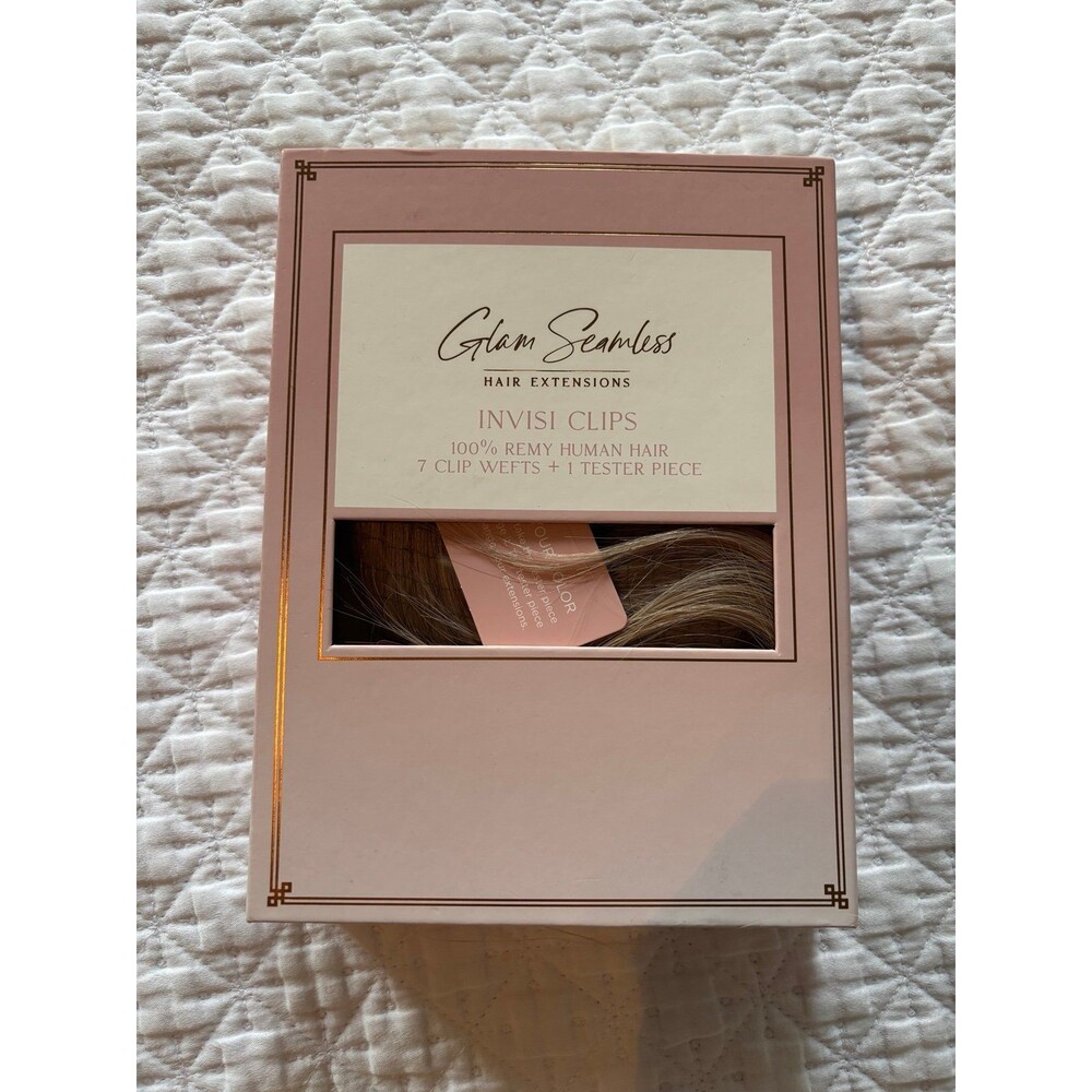 Glam Seamless Invisi Clips Remy Human Hair Extensions